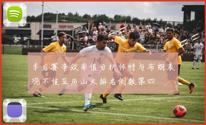 季后赛净效率值分析怀特与布朗表现不佳亚历山大排名倒数第四