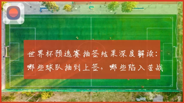 世界杯预选赛抽签结果深度解读：哪些球队抽到上签，哪些陷入苦战？